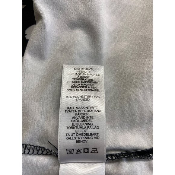 Vineyard Vines Rash Guard Large Black White Dot Print Swim Shirt Long Sleeve UPF - Picture 5 of 9